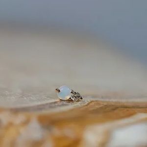 Modern Mood Pippa 14k white gold, Diamond and Opal *RARE*